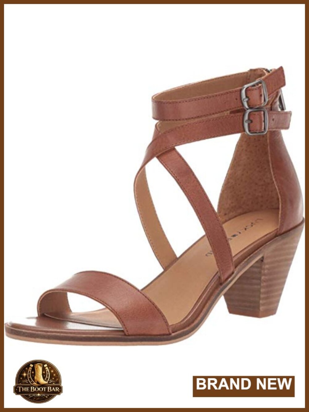 Lucky Brand Women's Ressia Gladiator Heeled Sandals - Leather